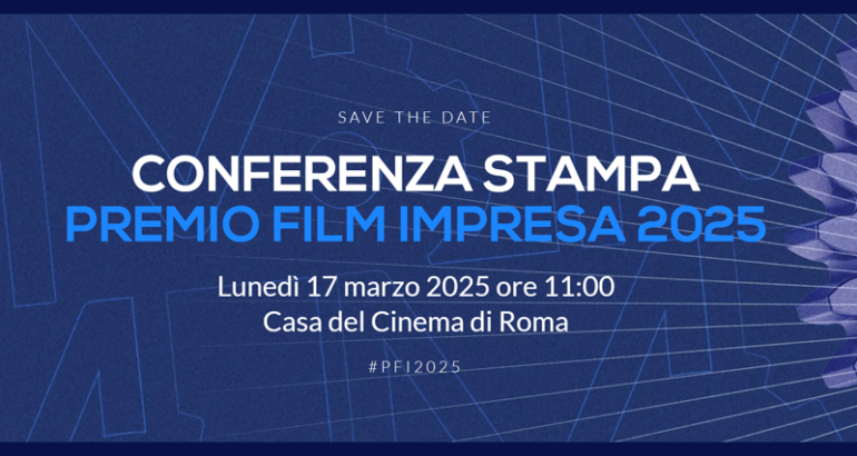 Premio Film Impresa, presentata la nuova edizione